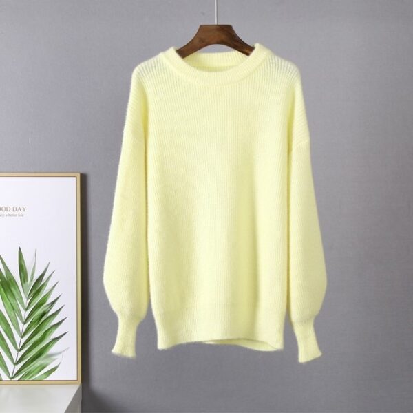 Warm Ladies  Sweater Women Knitwear Knitted Sweaters - Image 8