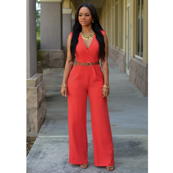 New Women Fashion Jumpsuits Siamese Pants - Image 3