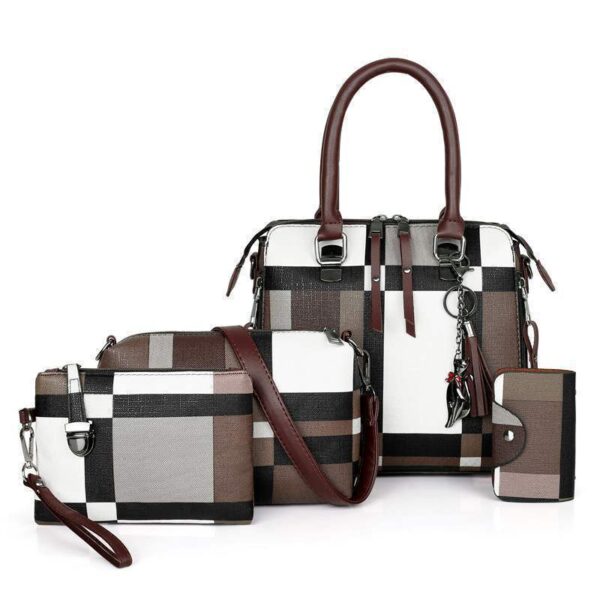 New Luxury Handbags Plaid Women Bags Designer - Image 5