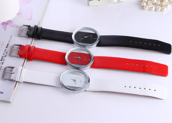 Transparent hollow personality ladies watch - Image 2