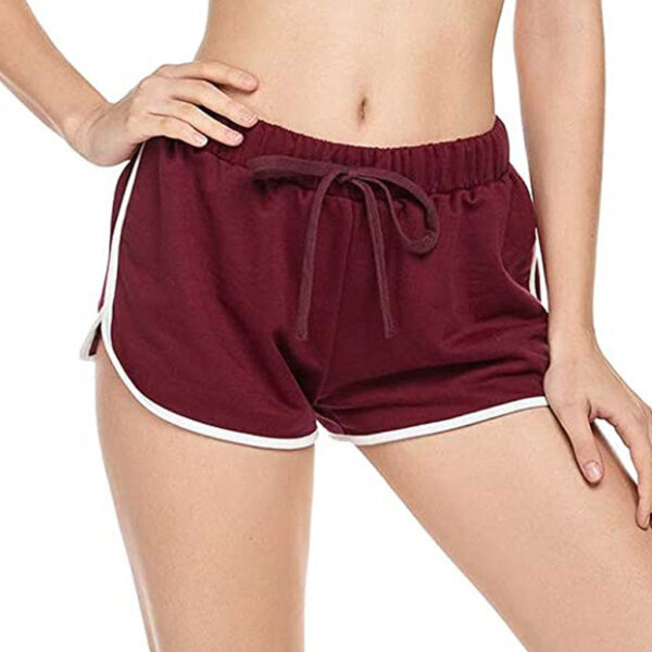 Explosion Style Ladies Solid Color Casual Shorts - Image 3