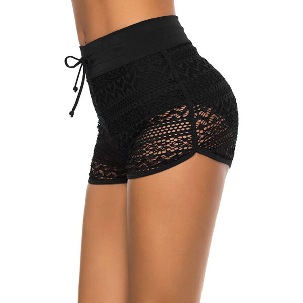 Ladies Swim Shorts Lace Can Be Launched Shorts - Image 4