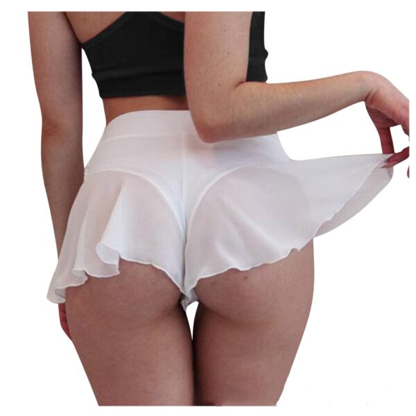 Hip-lift Tight-fitting Ladies Dance Ruffle Shorts - Image 5