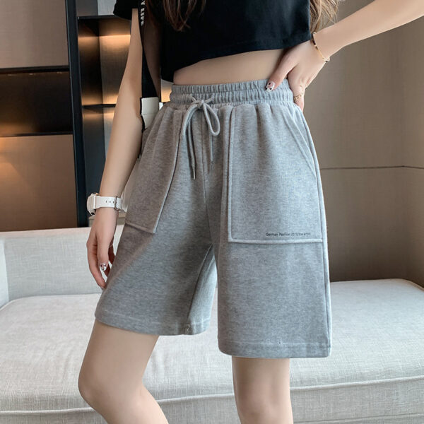 Ladies Fashion Casual High Waist Sports Shorts - Image 3