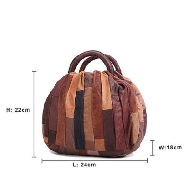 Sheepskin color ladies bags - Image 5