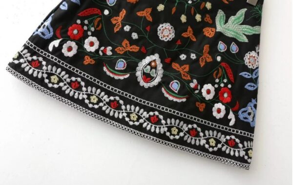 Charmma Embroidered Floral Skirts - Image 3