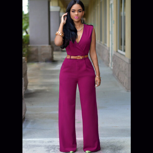 New Women Fashion Jumpsuits Siamese Pants - Image 7