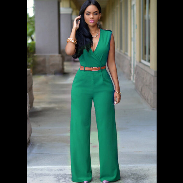 New Women Fashion Jumpsuits Siamese Pants - Image 8