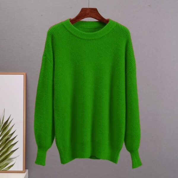 Warm Ladies  Sweater Women Knitwear Knitted Sweaters - Image 3