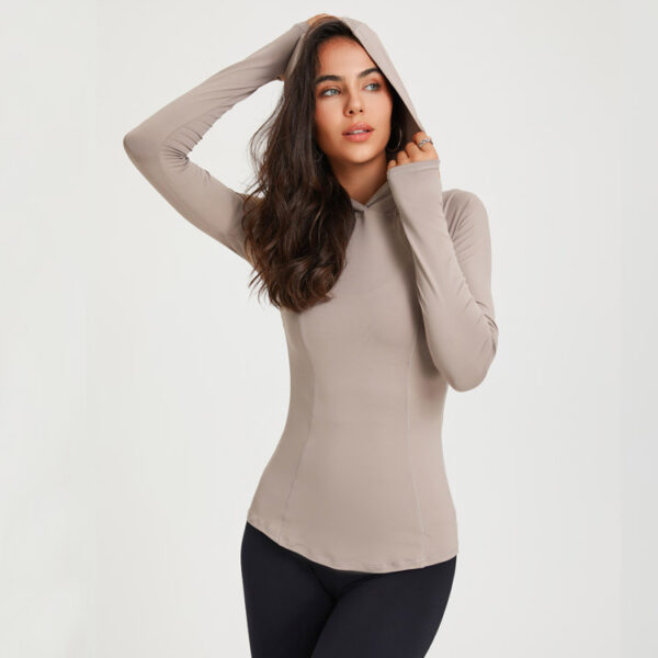 New Hooded Yoga Dress For Women - Image 4