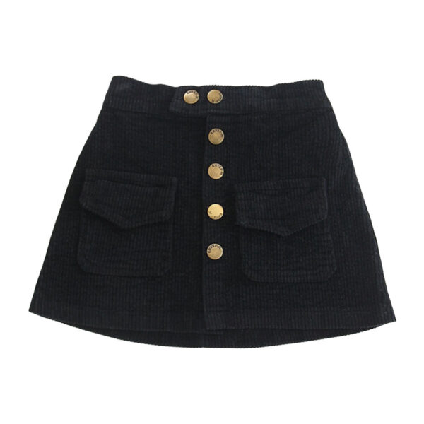 Girls' Skirts Western Style Corduroy Hip Skirts - Image 3