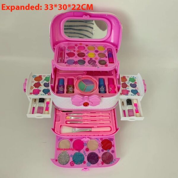 Cosmetics Cosmetics Refrigerator Children's Washable Makeup Play House Toys - Image 3