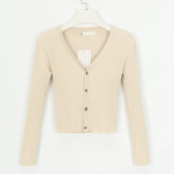 sweater cardigan women Slim sweaters - Image 6